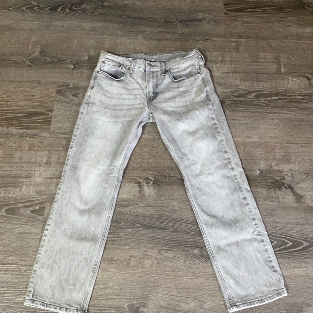 Men’s dark gray 514 levi’s